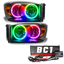 Load image into Gallery viewer, Oracle 07-08 Dodge Ram SMD HL - Black - ColorSHIFT w/ BC1 Controller