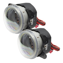 Load image into Gallery viewer, Oracle Lighting 07-09 Jeep Wrangler JK Pre-Assembled LED Halo Fog Lights -Blue