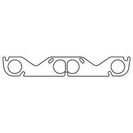Cometic Chevy Gen1 SB V8 .060in HTS Exhaust Mani Gasket Set-2.00in Round Port-Hooker/Stahl Bolt Patt