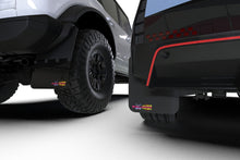 Load image into Gallery viewer, Rally Armor 21-25 Ford Bronco RR-ST Rock Rail-Steel Rear Bumper Black Mud Flap BCE Pink Logo