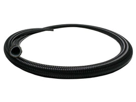 Fuelab Black Nylon Stainless Steel Braided PTFE Hose - 6AN - 10ft