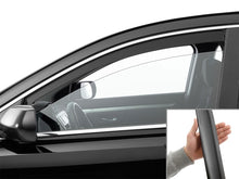 Load image into Gallery viewer, WeatherTech 17-22 Honda CR-V Front Front Side Window Deflectors - Matte Blk