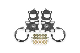 BMR Suspension 11-14 Ford Mustang Caster/Camber Plates - Black Hammertone