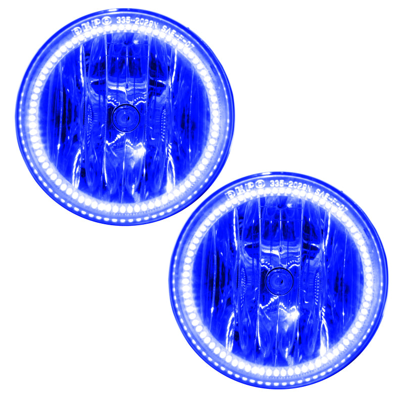 Oracle 06-10 Dodge Caliber LED Fog Light Halo Kit - Blue