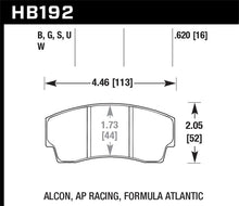 Load image into Gallery viewer, Hawk Performance ER-1 Motorsport Brake Pads