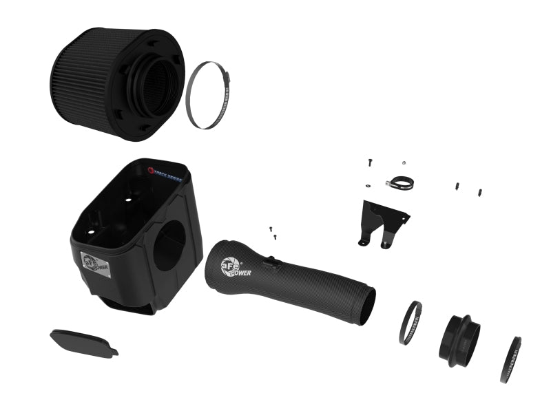 aFe 2025+ Dodge Ram 1500 RHO Track Series Carbon Fiber Cold Air Intake System w/ Blk Pro 5R Filter