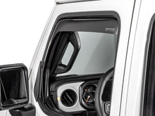 Load image into Gallery viewer, WeatherTech 20-26 Jeep Gladiator JT Front Front Side Window Deflectors-Dark Tint