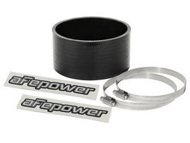 aFe Magnum FORCE Intake Coupling Kit (3-1/2 IN ID x 2 IN L) Straight Coupler - Black