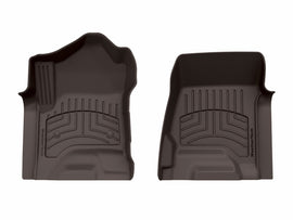 WeatherTech 15-19 Chevrolet Silverado 1st Row Front FloorLiner HP - Cocoa