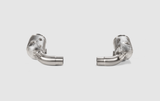 Akrapovic 2025 Porsche 911 Carrera /T/S/4S/Cabriolet/Targa (992.2) Link Pipe Set w/ Cat (SS)
