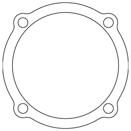 Cometic Chrysler B/RB - Gen-2 Hemi V8 Water Pump Housing Gasket .031in Fiber - 10 Pack
