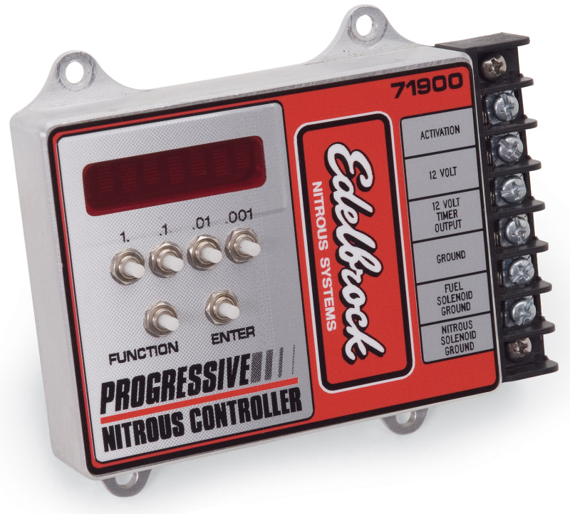 Edelbrock Nitrous Progressive Nitrous Controller 32 Bit