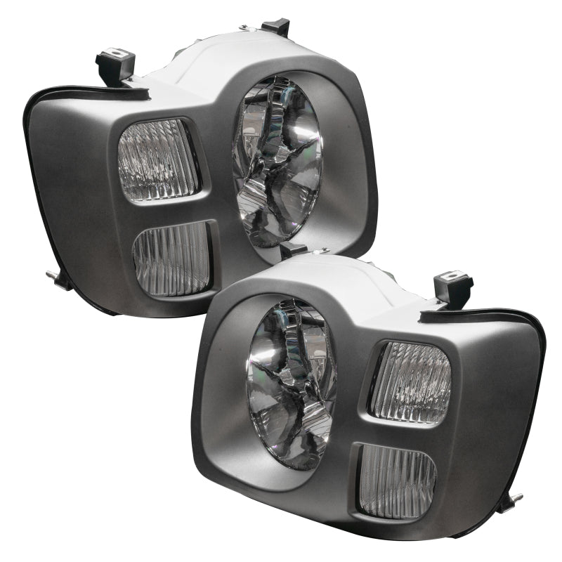 Oracle Lighting 02-04 Nissan Xterra SE Pre-Assembled LED Halo Headlights -Red