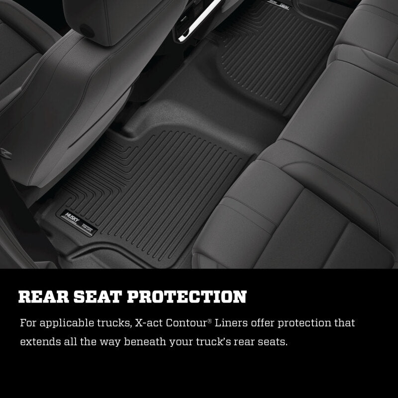 Husky Liners 16-23 Dodge Challenger X-Act 2nd Seat Floor Liner - Blk