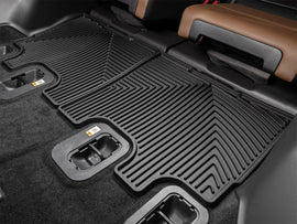 WeatherTech 24-26 Lexus GX/Toyota Land Cruiser Rear All-Weather Floor Mats - Black
