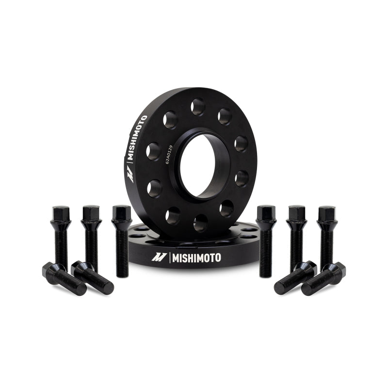 Mishimoto Wheel Spacers - 5x112 - 66.5 - 15 - M14 - Black
