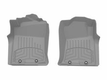 Load image into Gallery viewer, WeatherTech 12-15 Toyota Tacoma 1st Row Front FloorLiner HP - Grey