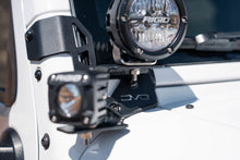 Load image into Gallery viewer, DV8 07-18 Jeep Wrangler JK Dual Pod Light Mounts