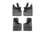 WeatherTech 21-25 Ford Bronco Bumper Style 2 Front & Rear Mudflaps - Black