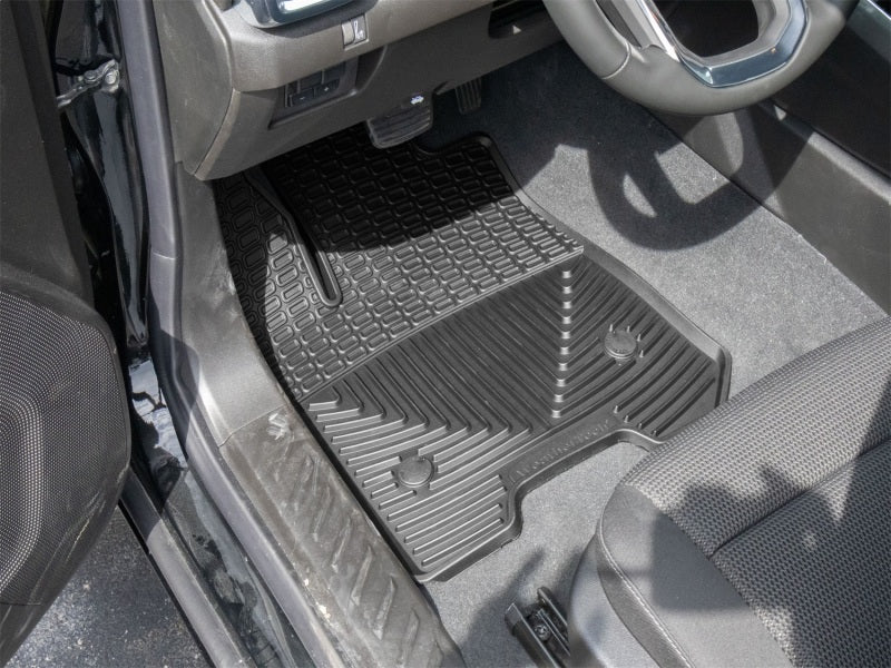 WeatherTech 23-26 Chevrolet Colorado 1st Row Front All-Weather Floor Mats - Black