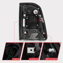 Load image into Gallery viewer, ANZO 19-24 RAM 1500 (Factory LED Models ONLY) Full LED Tail Lights SeqSig Black - Pair