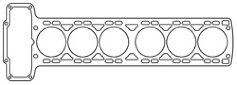 Cometic Jaguar 3.4L XK6 .040in MLS Cylinder Head Gasket - 85mm Bore
