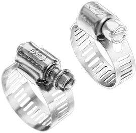 Gates Stainless Steel Clamp Size 6 (Fits Hose ID 1/4in to 3/8in Clamping Range 3/8i to 7/8in)