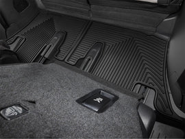 WeatherTech 24-26 Lexus TX 2nd Row Rear All-Weather Floor Mats - Black