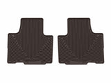 WeatherTech 24-26 Lexus TX 2nd Row Rear All-Weather Floor Mats - Black