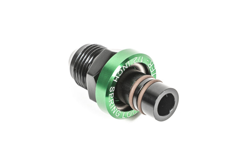 Radium Engineering 8AN Male to 1/2in Spring Lock Male Adapter Fitting