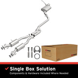 MagnaFlow BRE Exhaust Kit 14-22 Jeep Grand Cherokee WK Grand Cherokee 3.6L