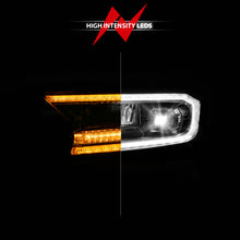 Load image into Gallery viewer, ANZO 19-23 Ford Ranger (Factory Halogen Models) Full LED Proj Headlights DRL/SeqSig Chrome - Pair