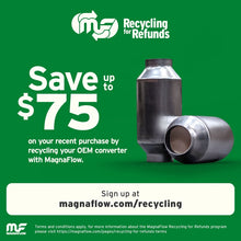 Load image into Gallery viewer, MagnaFlow Universal Catalytic Converter 2.25in. OEM CARB Compliant