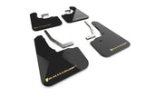 Rally Armor 2026 Subaru  Forester Wilderness Black UR Mud Flap w/ Wild Orange Logo