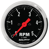 Autometer Traditional Chrome 2-1/16in 5K RPM In-Dash Mechanical Tachometer