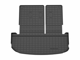 WeatherTech 20-25 Hyundai Palisade Behind 2nd Row Seating SeatBack Cargo Liners HP - Black