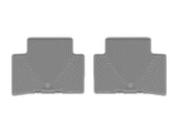WeatherTech 22-26 Genesis GV70 Rear All-Weather Floor Mats - Grey