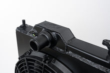Load image into Gallery viewer, CSF 01-07 Mitsubishi Evo 7/8/9 Full-Slim Radiator w/12in Fan &amp; Shroud/-16AN - Black