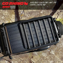 Load image into Gallery viewer, Go Rhino SRM 600 Basket Style Roof Rack 55in. - Tex. Blk