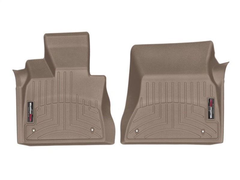 WeatherTech 2018+ BMW X5 Front FloorLiner - Tan