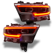 Load image into Gallery viewer, Oracle 19-21 RAM 1500 Projector LED Headlight DRL Kit - ColorSHIFT RGBW+A w/o Controller