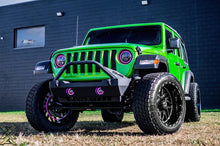 Load image into Gallery viewer, Oracle 7in High Powered LED Headlights - Black Bezel - ColorSHIFT 2.0