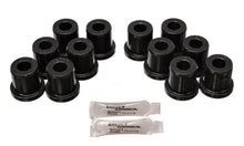 Load image into Gallery viewer, Energy Suspension 81-89 Toyota FJ40/FJ60 Landcruiser 2/4WD Blk Front &amp; Rear Leaf Spring Bushing Set