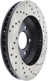 StopTech Power Slot 05-10 Mustang GT V8-4.6L Front Right Drilled Rotor