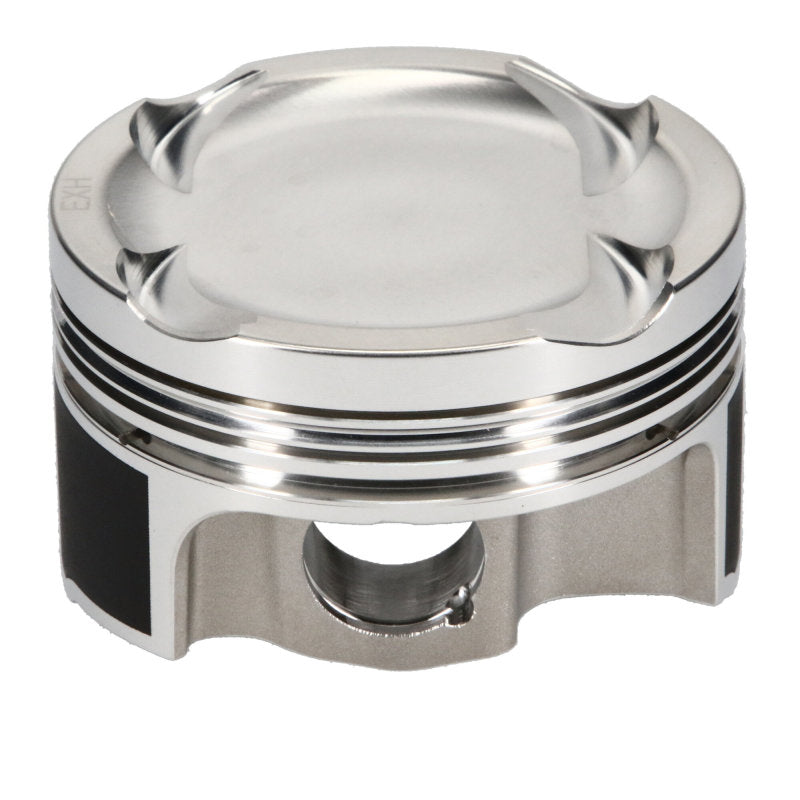 JE Pistons - Set of 4 Mitsubishi 4B11T 87.0mm Bore -6.8 Dome Asymmetrical FSR Pistons - Set of 4