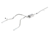 Borla 14 Silv/Sierra 1500 C/B Touring Exhaust /2.75in in Muffler 2.25inout 4inTIp SS Rear Exit