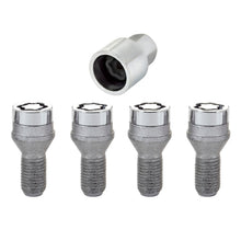 Load image into Gallery viewer, McGard Wheel Lock Bolt Set - 4pk. (Cone Seat) M12X1.5 / 21mm Hex / 18.2mm Shank Length - Chrome