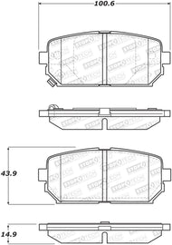 StopTech Street Brake Pads