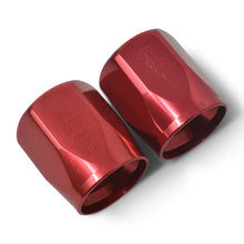 Load image into Gallery viewer, Russell Performance 2-Piece -6 AN Full Flow Swivel Hose End Sockets (Qty 2) - Polished and Red