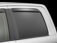Load image into Gallery viewer, WeatherTech 09+ Dodge Ram 1500 Rear Side Window Deflectors - Dark Smoke